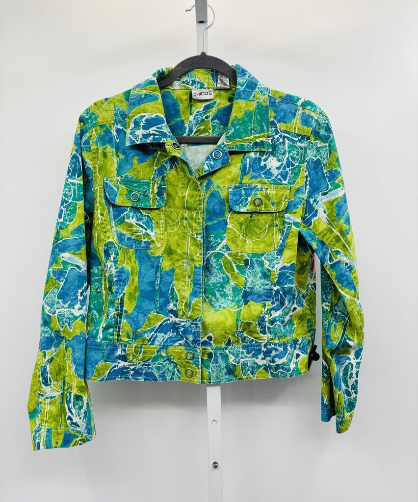 Chico's Jacket Green M