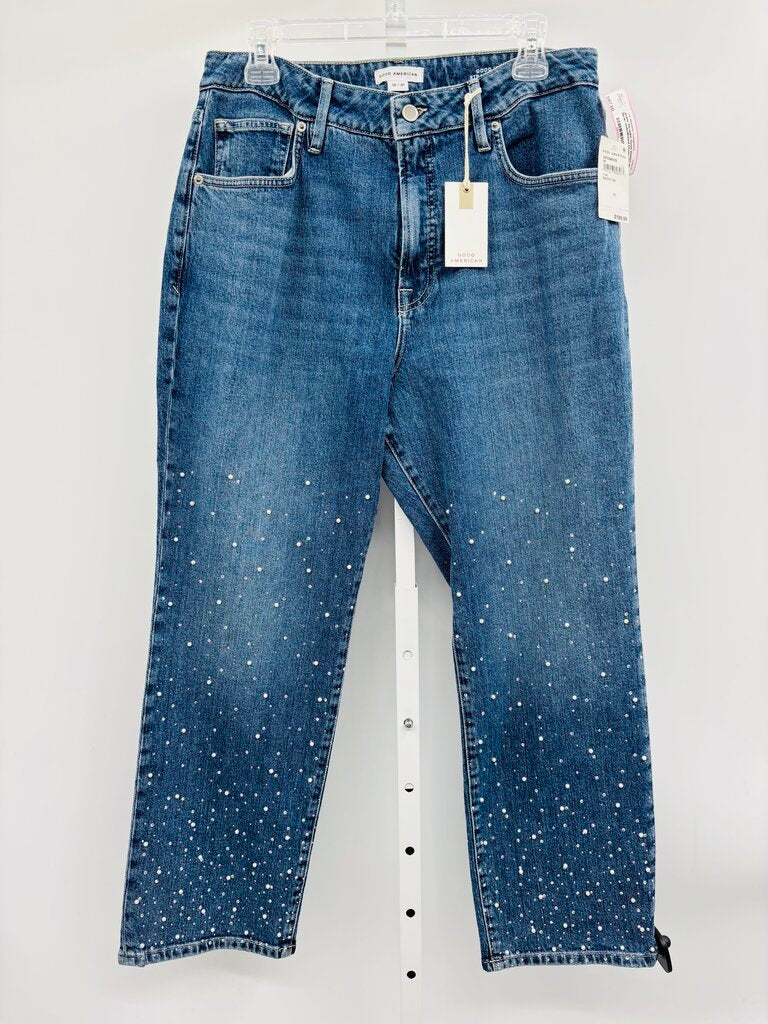 Good American Jeans Straight Denim 12