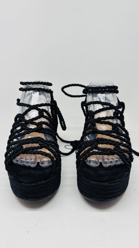 Schutz Sandals Black 8