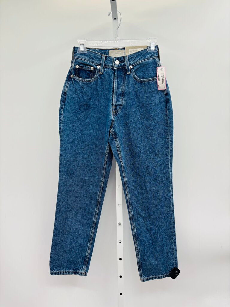 Everlane Jeans Straight Denim 0