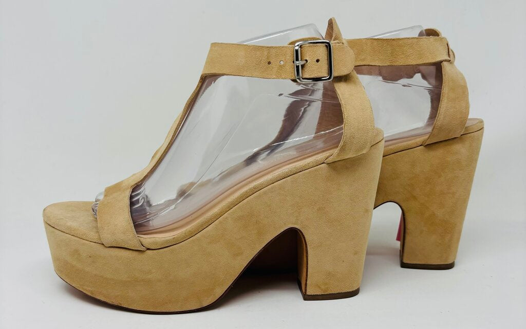 Loeffler Randall Heels Beige 9.5