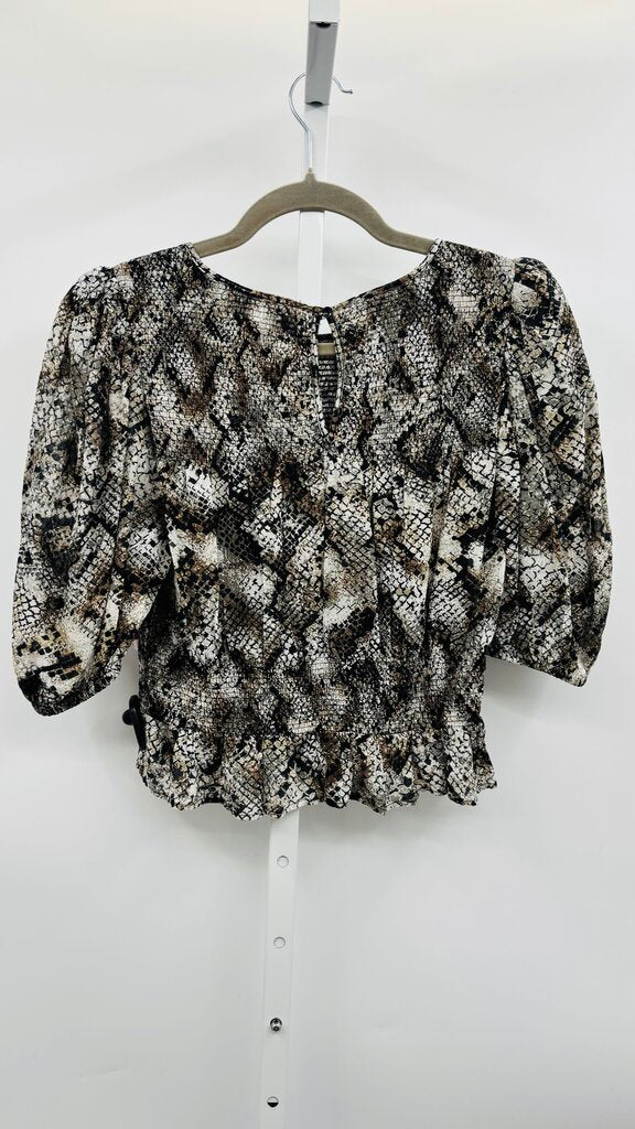 Free People Blouse Grey S