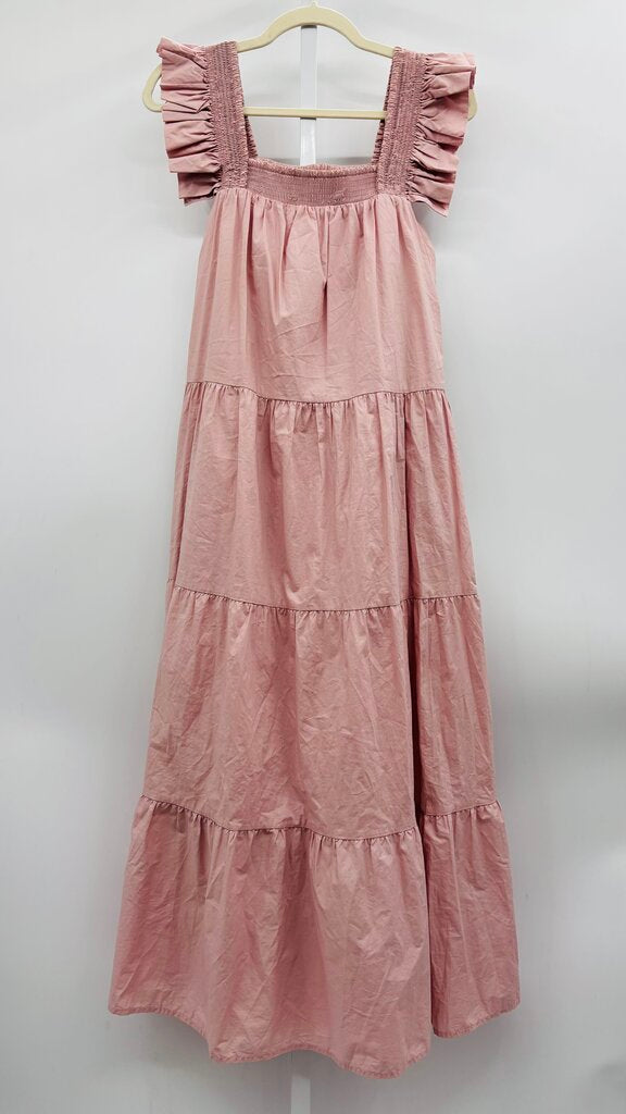 English Factory Maxi Dress Pink XS