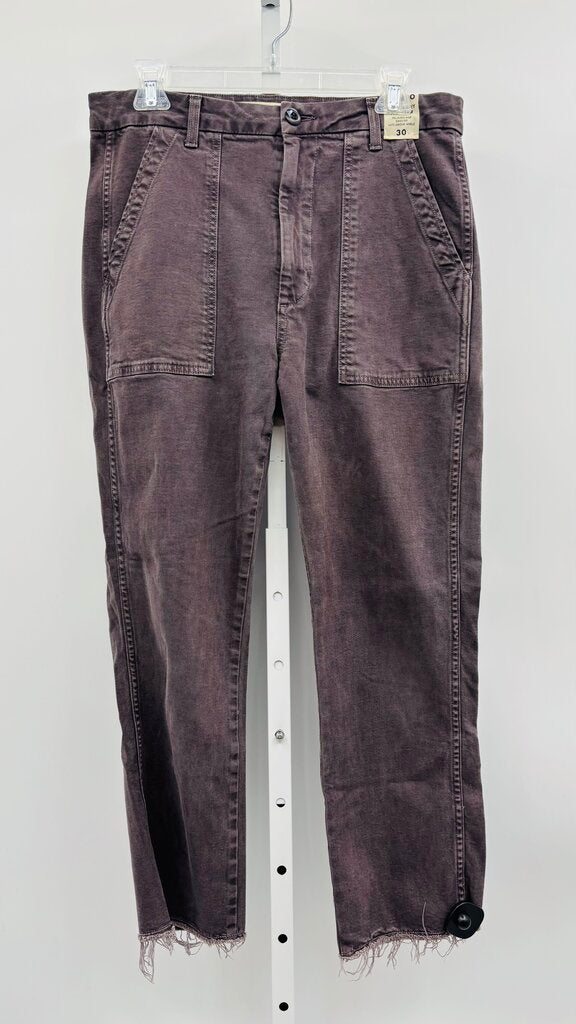 Amo Cropped Pants Grey 10