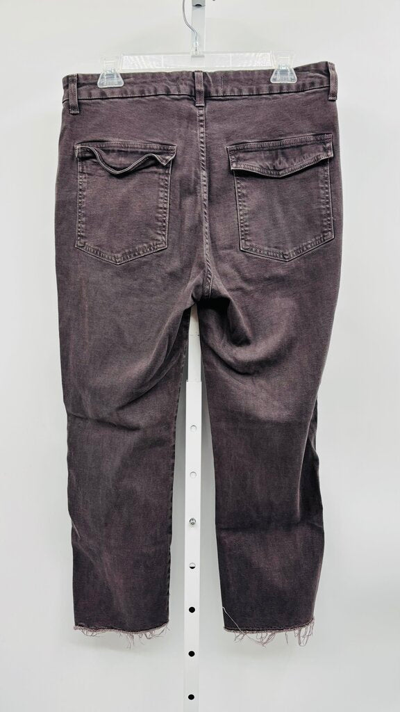 Amo Cropped Pants Grey 10