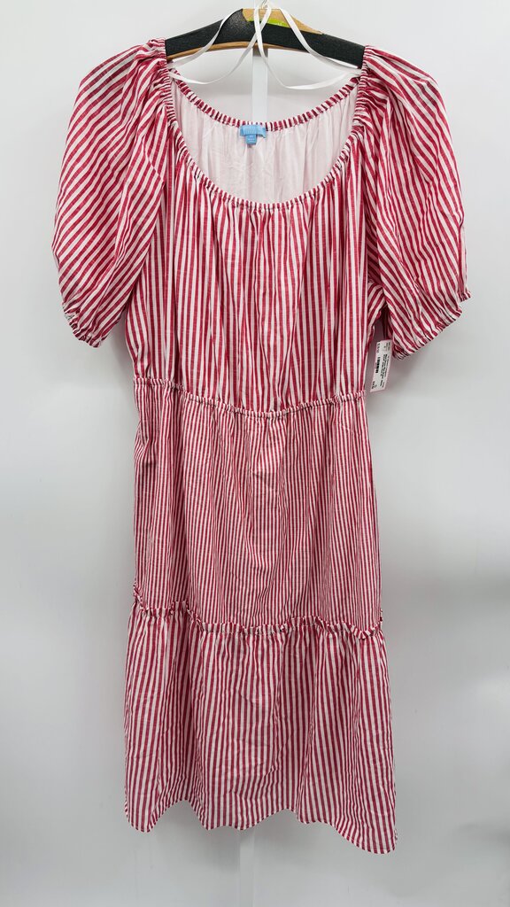 Draper James RSVP Maxi Dress Plus Red 3X