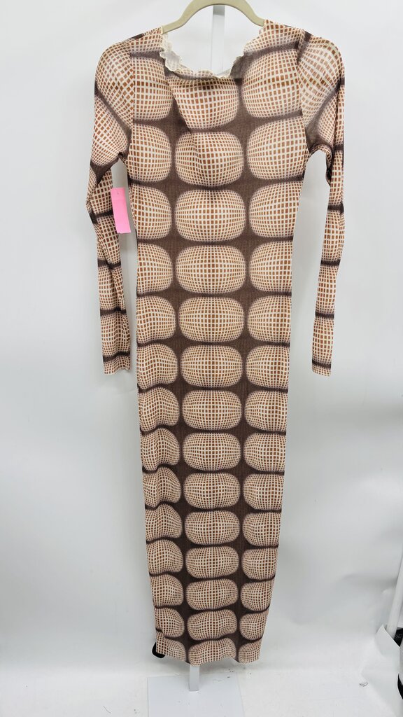 Superdown Maxi Dress Brown M