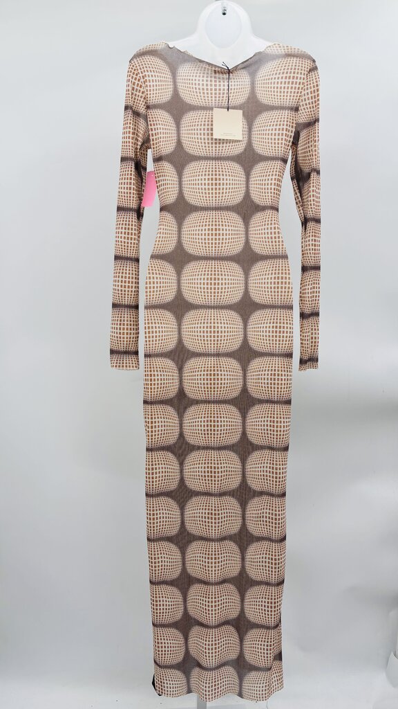 Superdown Maxi Dress Brown M