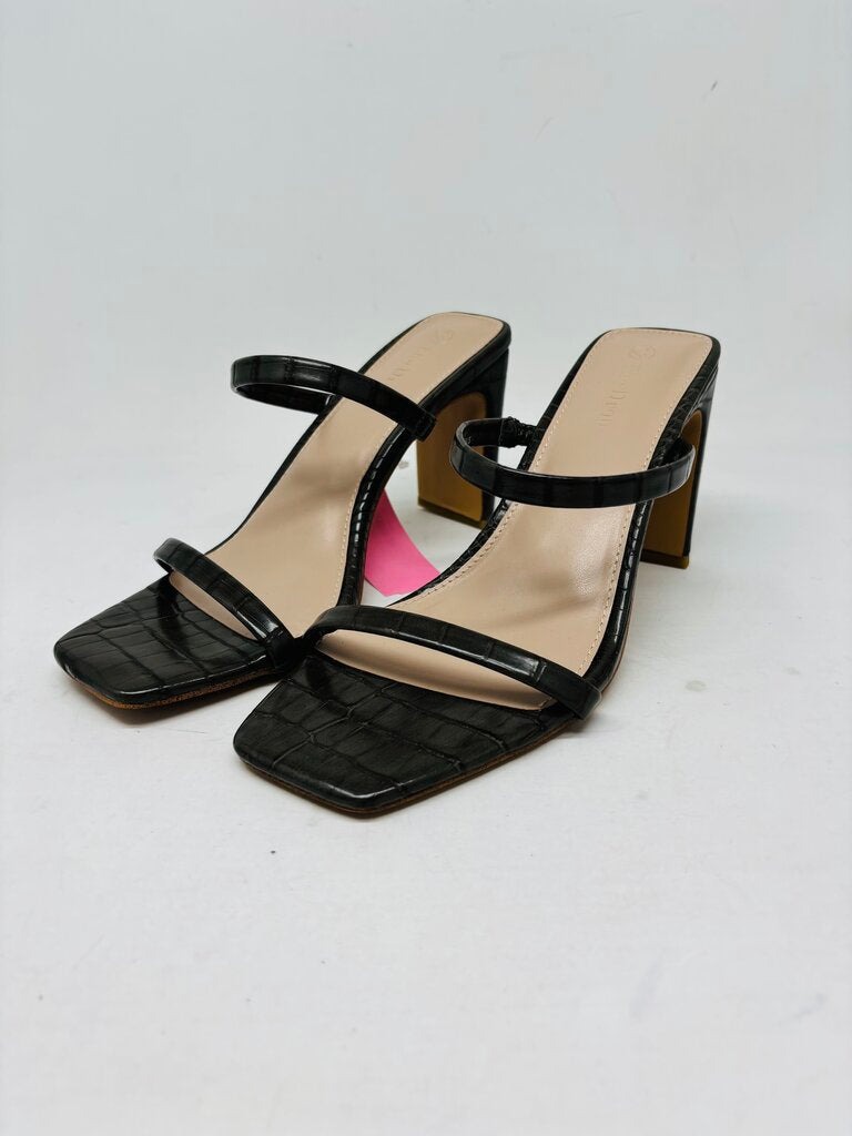 The Drop Heels Green 7.5