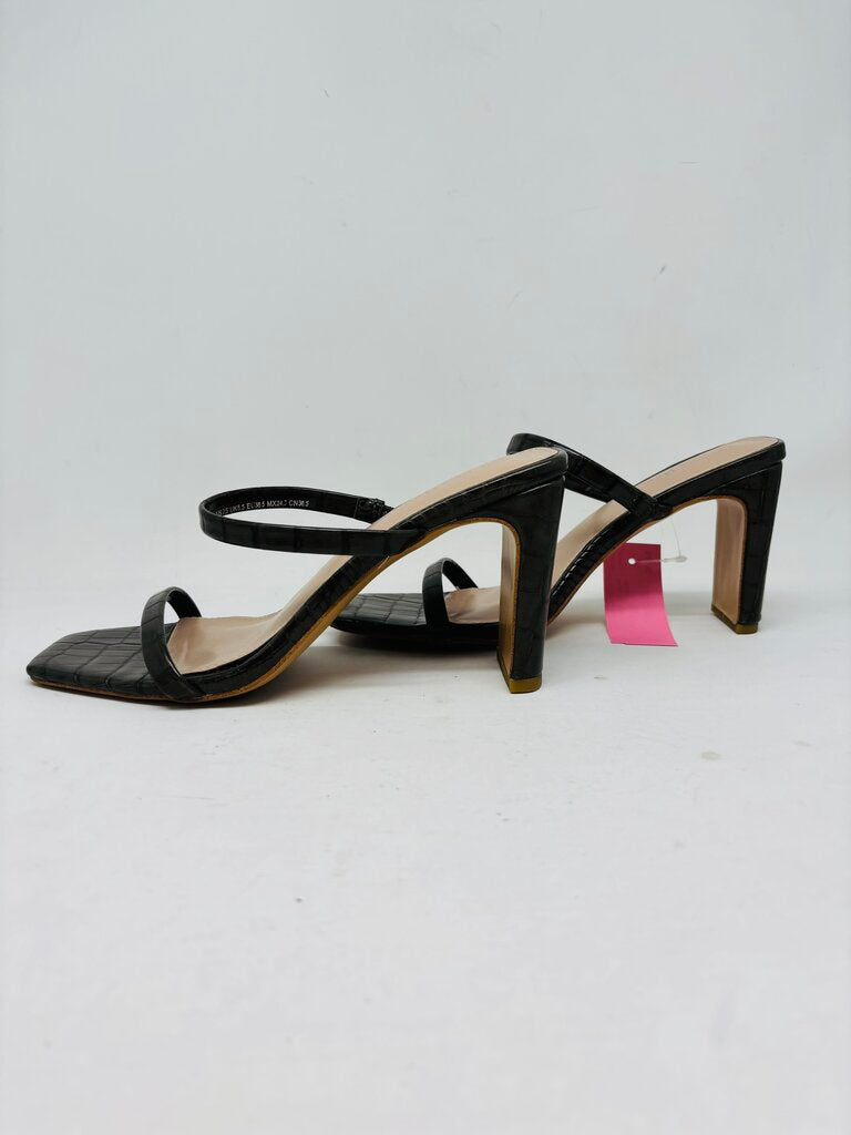 The Drop Heels Green 7.5