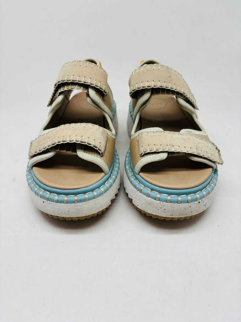 Chloe Sandals Beige 6.5