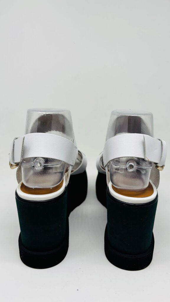 Free People Wedge White 7.5