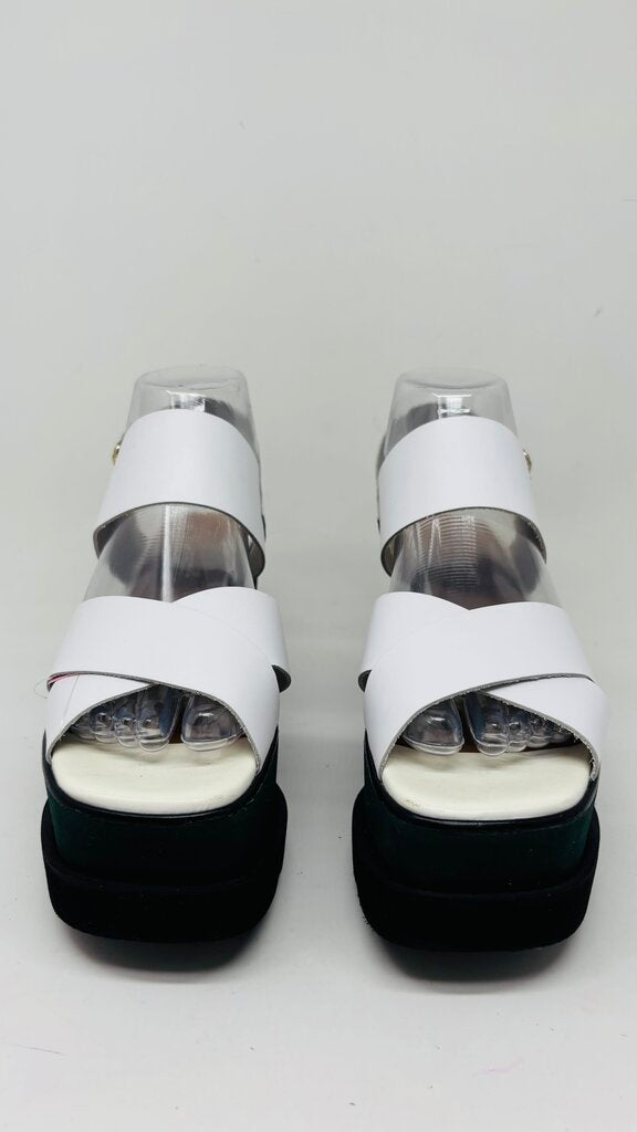 Free People Wedge White 7.5