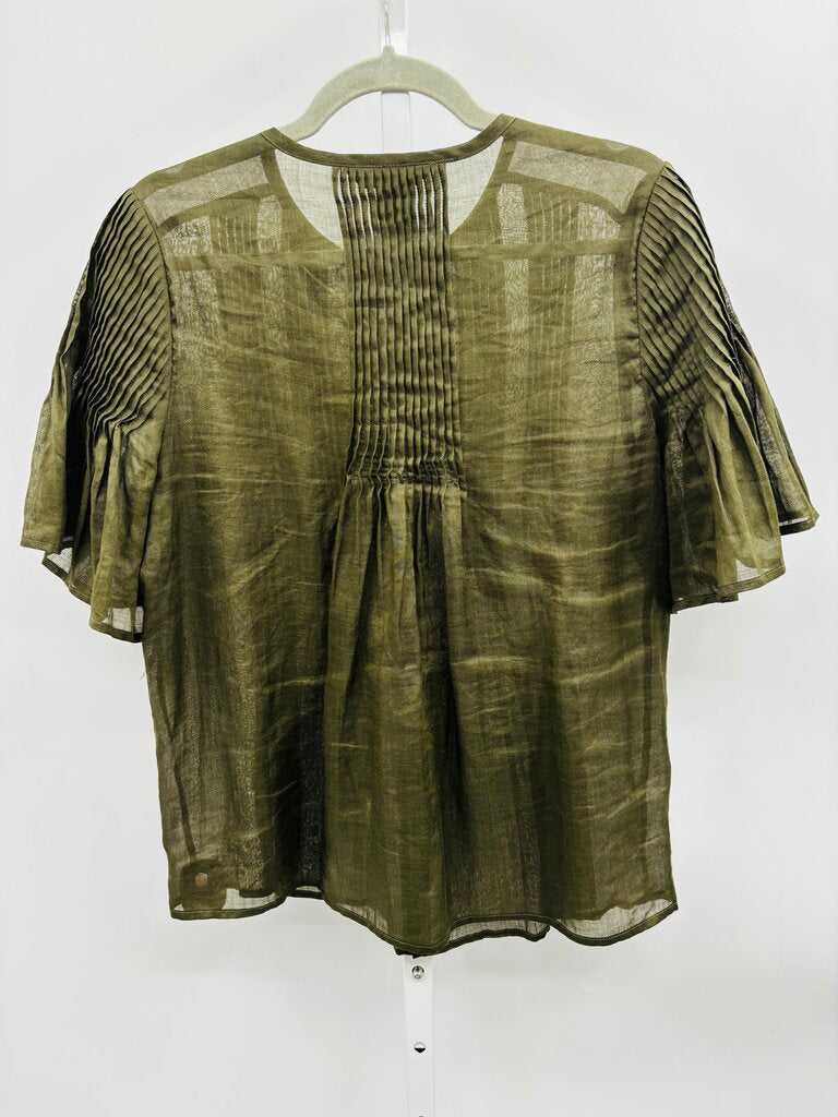 Banana Republic Blouse Green M