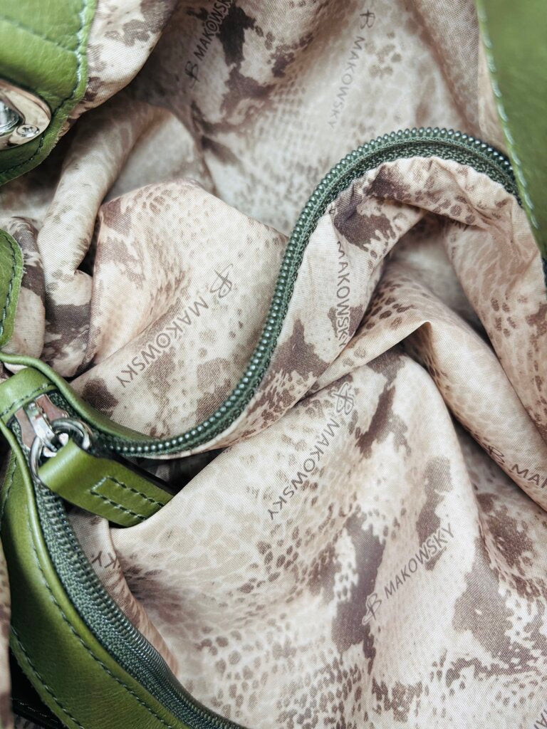 B. Makowsky Handbag Green