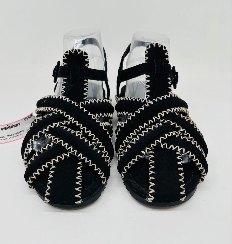 Farm Sandals Black 9