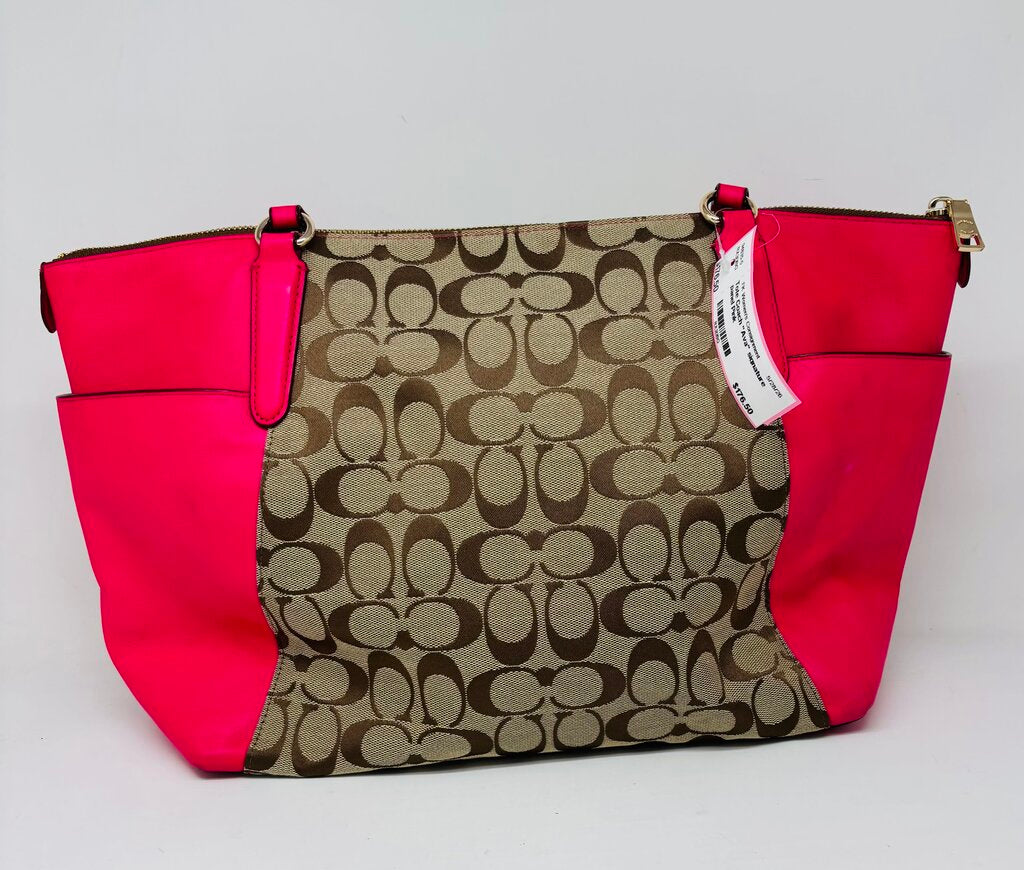 Coach Tote Pink