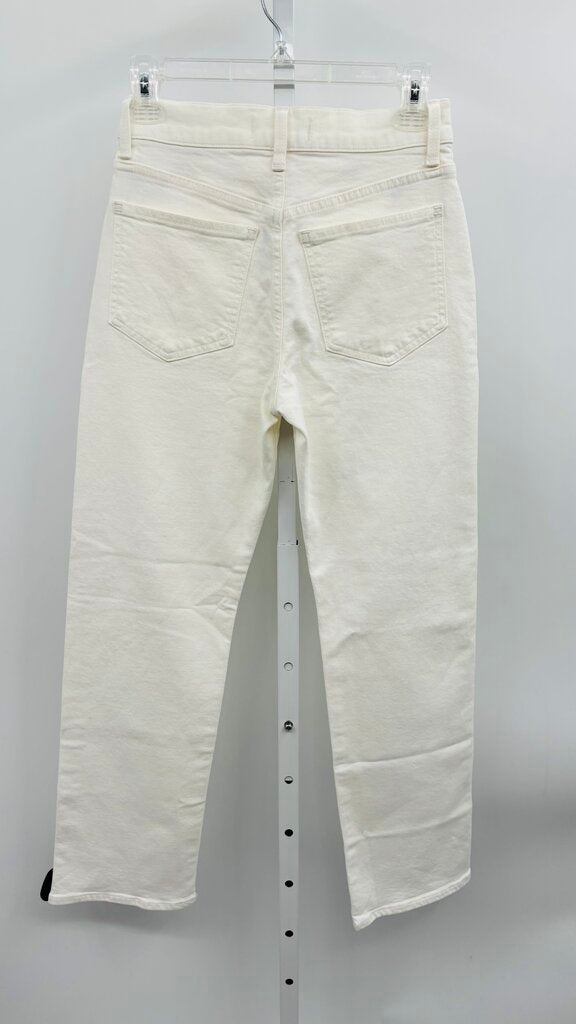 Madewell Jeans Straight White 00
