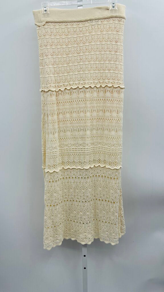 Moon River Skirt Maxi Beige M