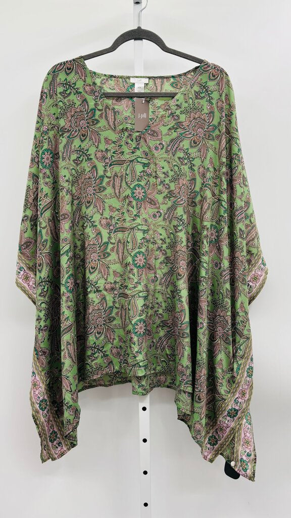 J. Jill Poncho Green OS