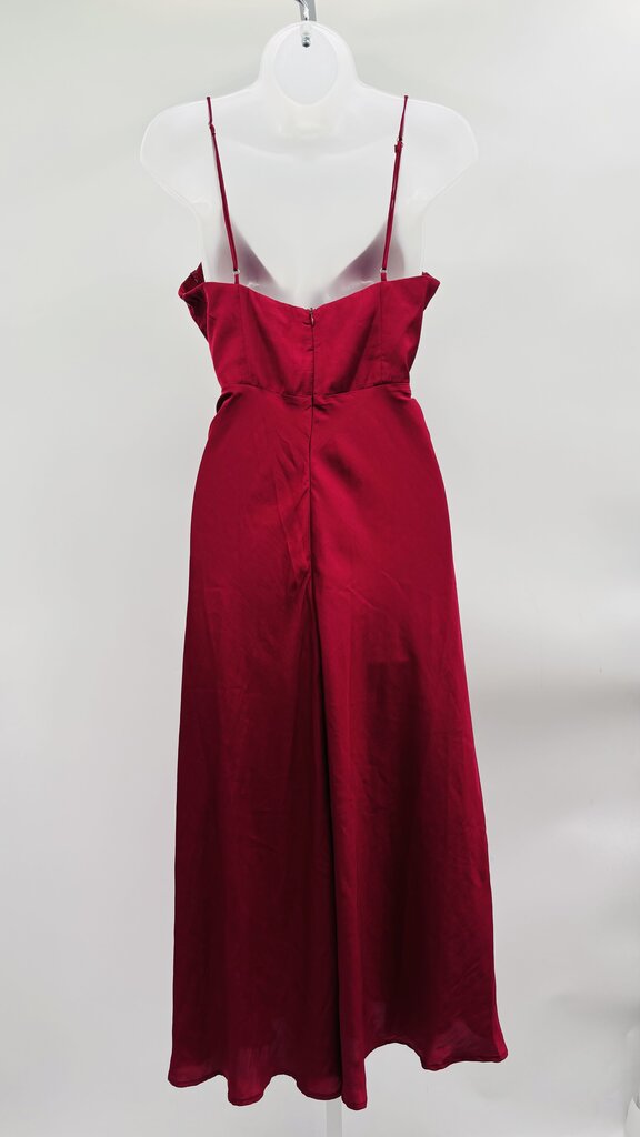 Selfie Leslie Formal Dress Burgundy M