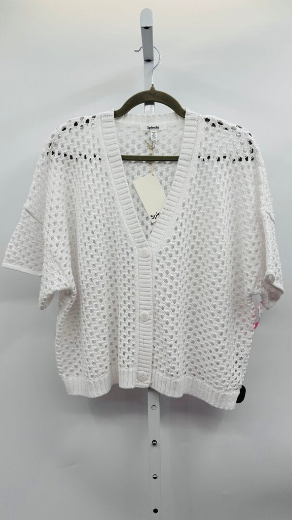 Splendid Cardigan White XL