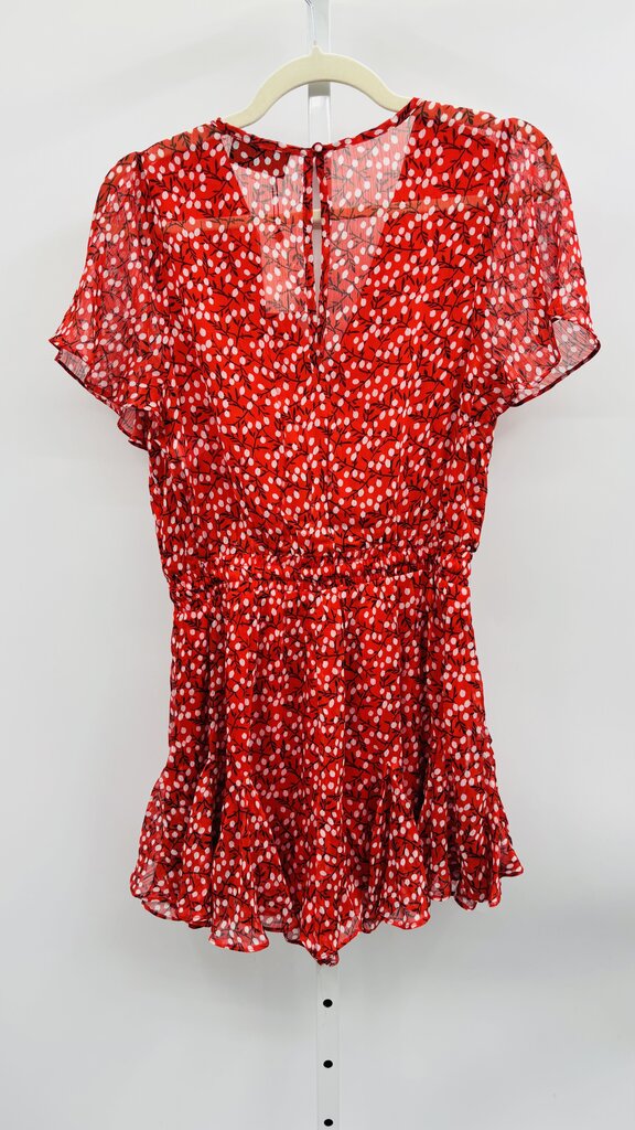 Sugar + L!ps Romper Red M