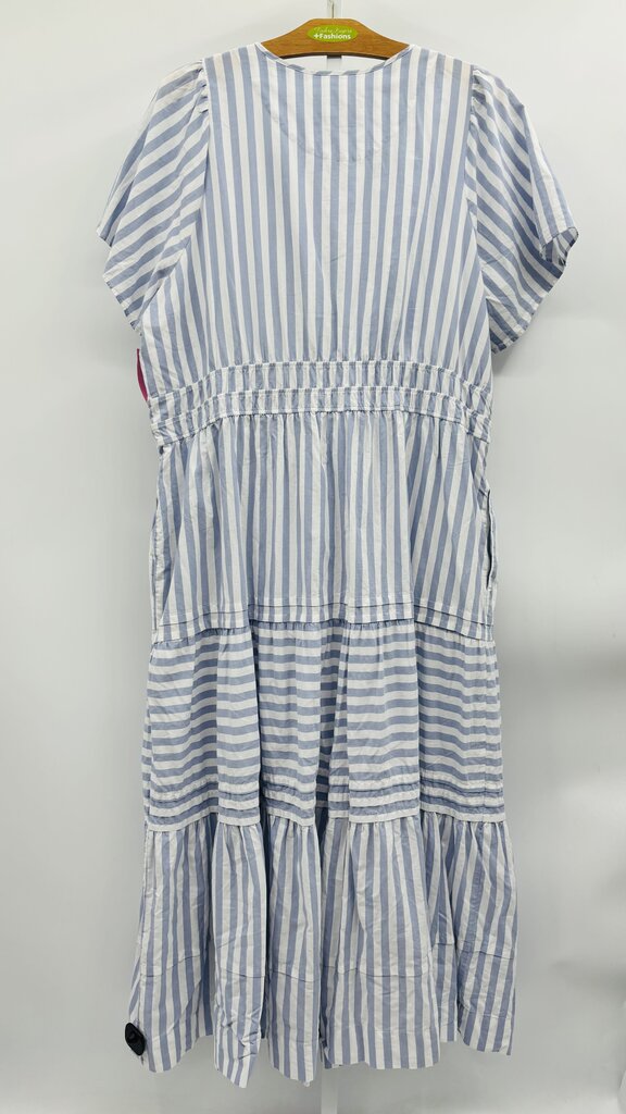 Anthropologie Maxi Dress Plus Blue 3X