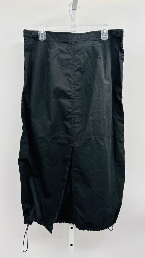 TNA Skirt Midi Black 12