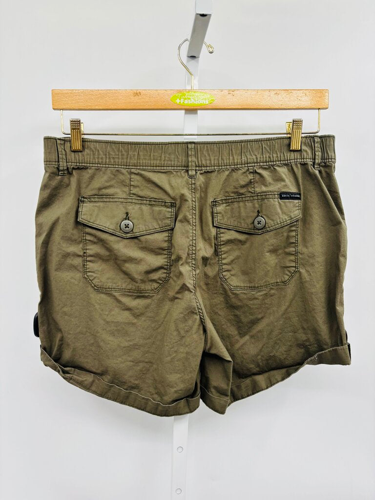 Social Standard Shorts Plus Green XXL
