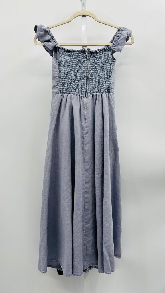 Reformation Dress Blue 4