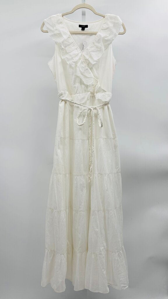 J. Crew Maxi Dress White 12
