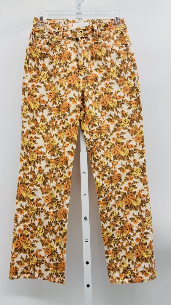 Jonathan Simkhai Jeans Straight Orange 0