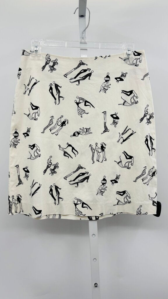 ITW by Claude Brown Skirt White 4