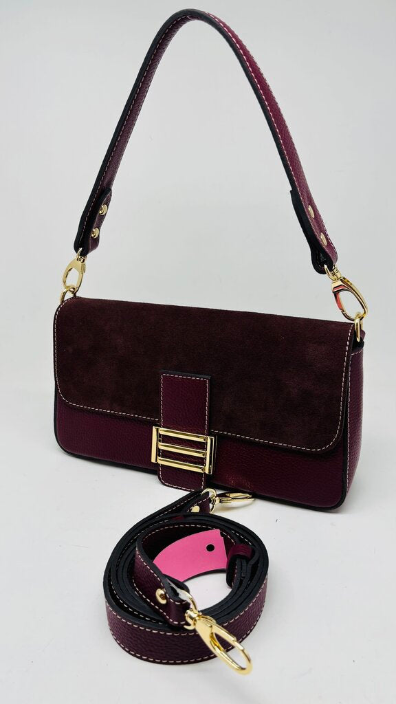 Divina Firenze Handbag Burgundy
