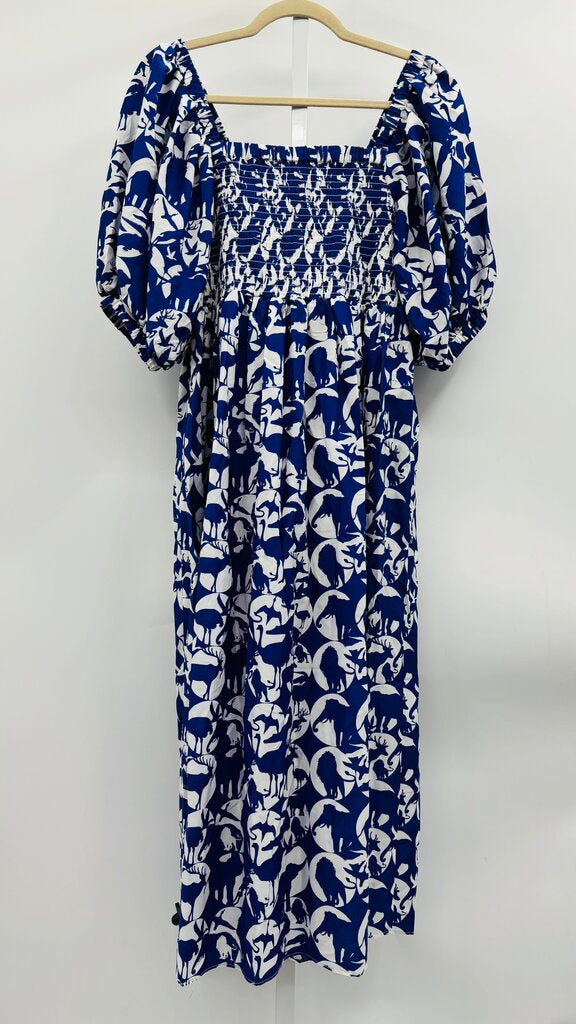 Jessie Zhao Maxi Dress Blue M