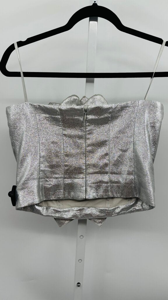 Marchesa Corset Silver 4