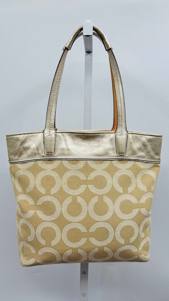 Coach Tote Beige