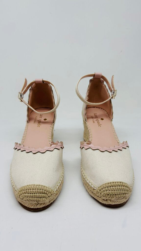 Kate Spade Wedge Beige 6