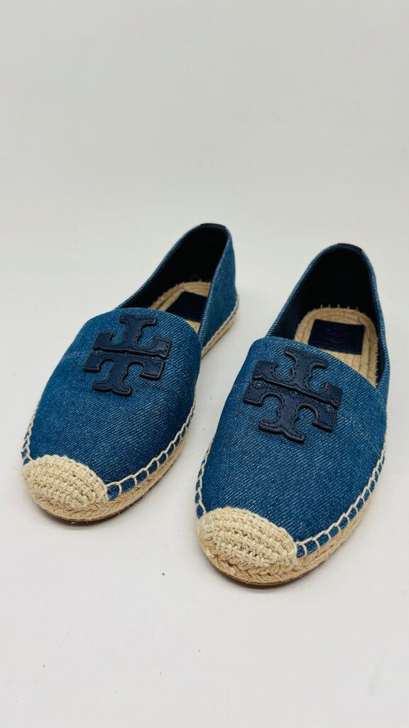 Tory Burch Flats Denim 7.5