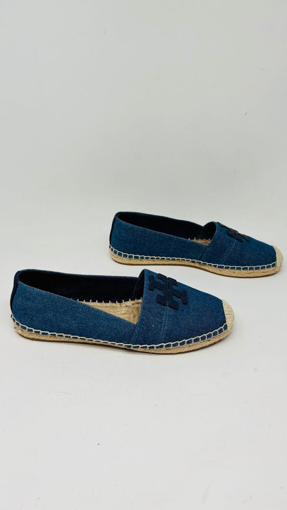 Tory Burch Flats Denim 7.5
