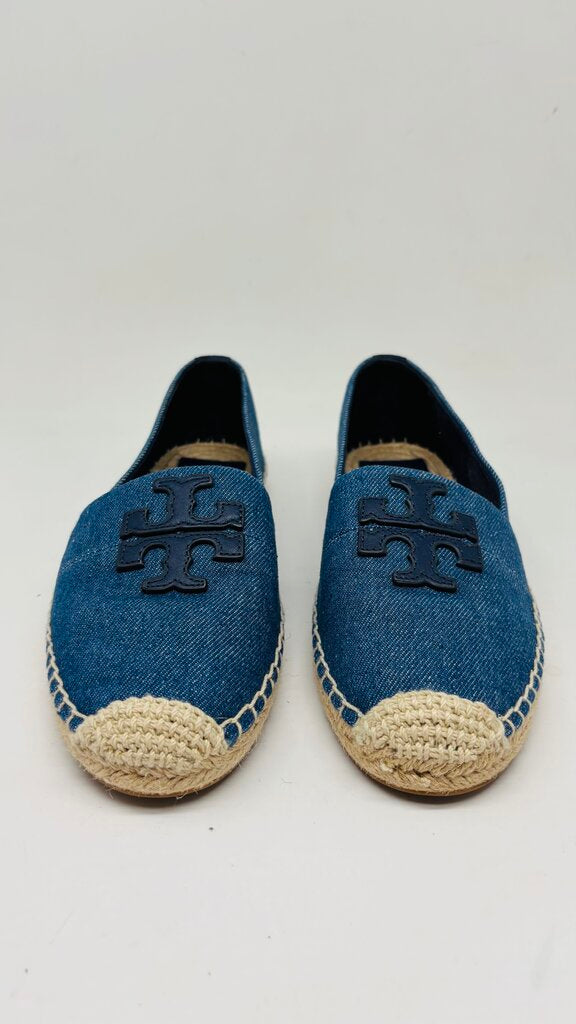 Tory Burch Flats Denim 7.5
