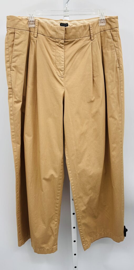 J. Crew Pants Wide Leg Khaki 14