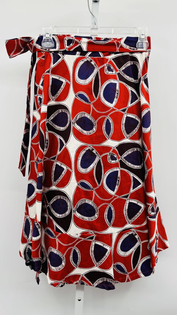 Porridge Skirt Midi Red XS