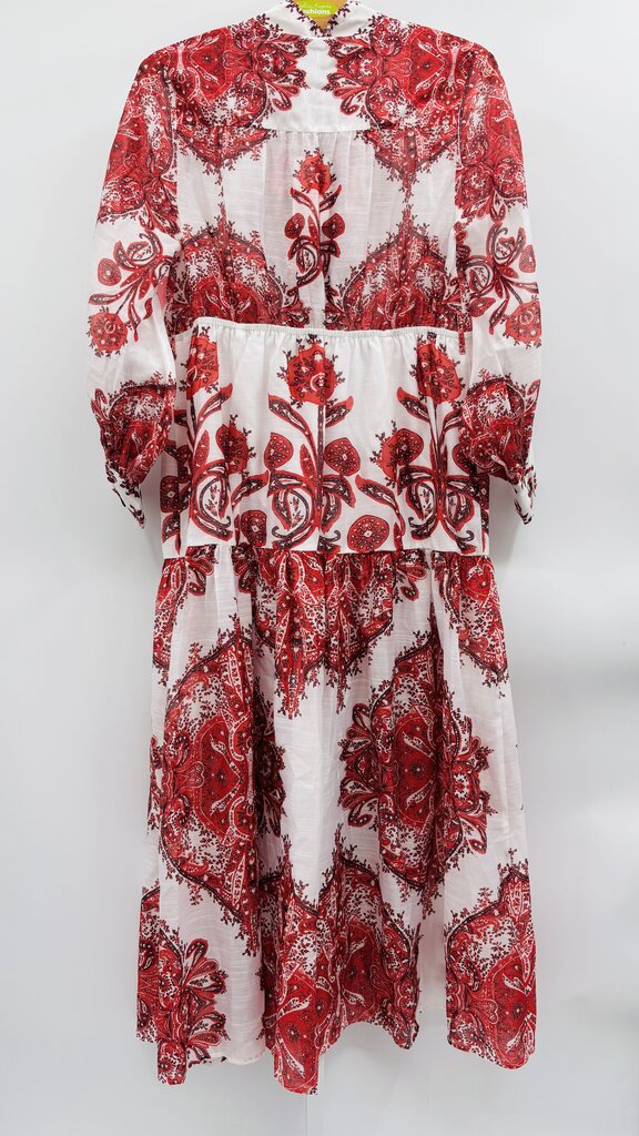 L'Atiste Maxi Dress Plus Red 1X