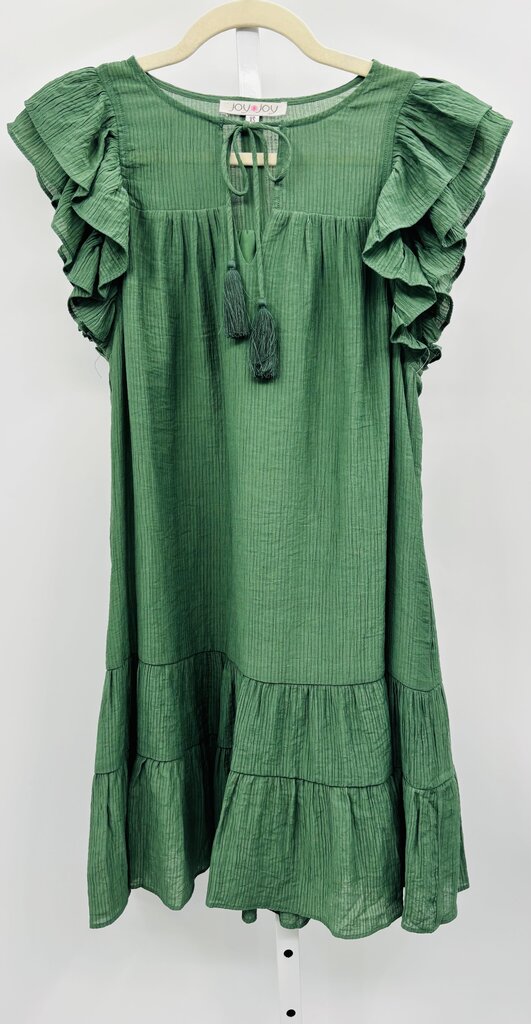 Joy Joy Dress Green XS