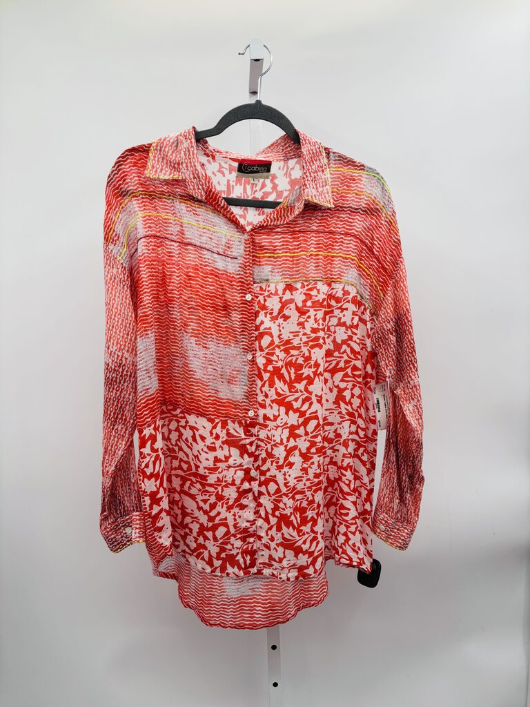 Cabiria Blouse Red L