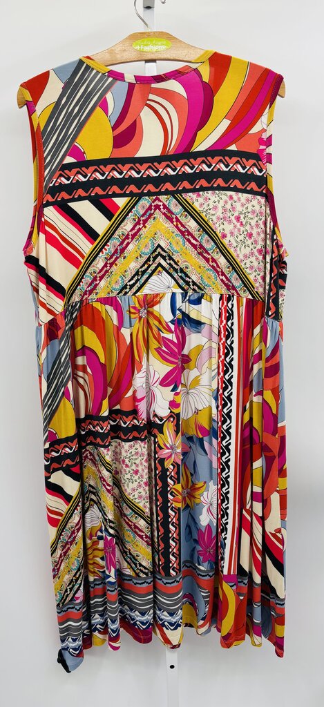 JW Los Angeles Dress Plus Multi 3X