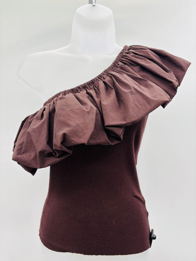 Marie Oliver Top Brown S