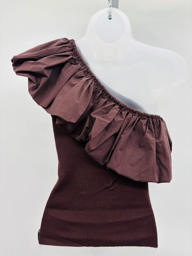 Marie Oliver Top Brown S